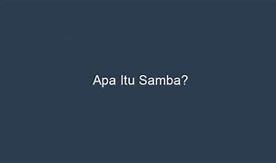 Samba Artinya